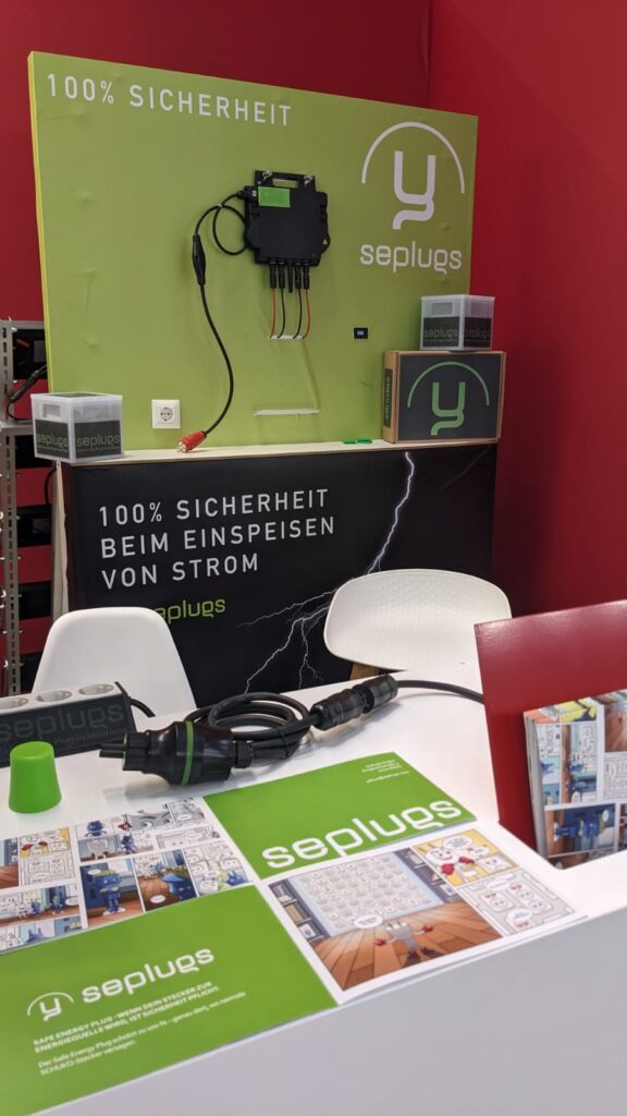 seplugs Intersolar, E-Smart 2025 vor Beginn